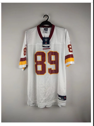 Men NFL Washington Redskins #89 Moss white 2025 Nike jersey->washington redskins->NFL Jersey